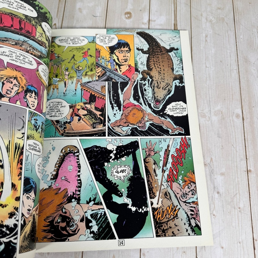 Hexbreaker Mike Baron Bill Reinhold 1988 First Printing Graphic Novel First - Picture 8 of 8